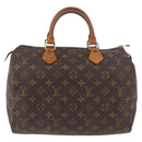 LOUIS VUITTON Monogram Speedy 30 Hand Bag M41526 LV Auth 191044A-13