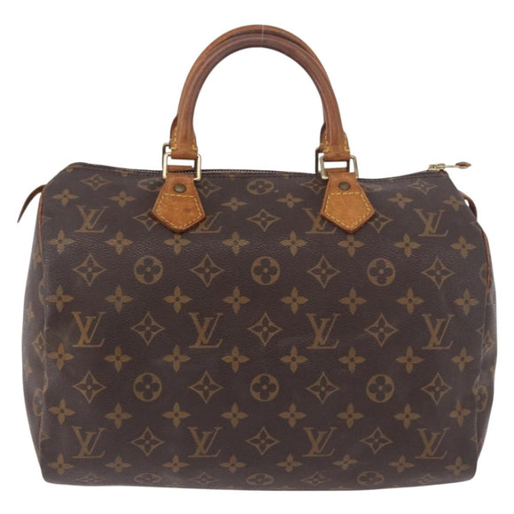 LOUIS VUITTON Monogram Speedy 30 Hand Bag M41526 LV Auth 191044A