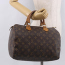 LOUIS VUITTON Monogram Speedy 30 Hand Bag M41526 LV Auth 191044A-21