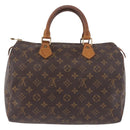 LOUIS VUITTON Monogram Speedy 30 Hand Bag M41526 LV Auth 191044A-2