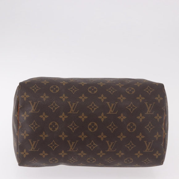 LOUIS VUITTON Monogram Speedy 30 Hand Bag M41526 LV Auth 191044A