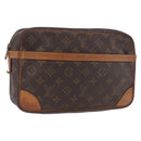 LOUIS VUITTON Monogram Compiegne 28 Clutch Bag M51845 LV Auth 191045-1