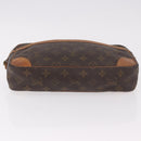 LOUIS VUITTON Monogram Compiegne 28 Clutch Bag M51845 LV Auth 191045-6