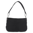 GUCCI Shoulder Bag Nylon Black Silver 001 3193 Auth 191046-13