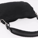 GUCCI Shoulder Bag Nylon Black Silver 001 3193 Auth 191046-6
