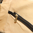 MCM Vicetos Shoulder Bag PVC Leather Black Gold Auth 191049-20