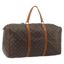 LOUIS VUITTON Monogram Sac Souple 55 Boston Bag M41622 LV Auth 191055-1