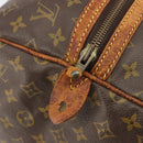 LOUIS VUITTON Monogram Sac Souple 55 Boston Bag M41622 LV Auth 191055-18