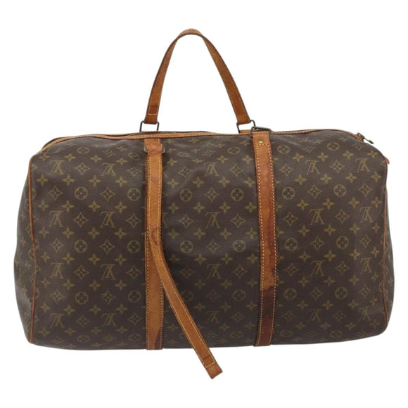 LOUIS VUITTON Monogram Sac Souple 55 Boston Bag M41622 LV Auth 191055