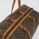 LOUIS VUITTON Monogram Sac Souple 55 Boston Bag M41622 LV Auth 191055-6