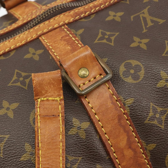 LOUIS VUITTON Monogram Sac Souple 55 Boston Bag M41622 LV Auth 191055