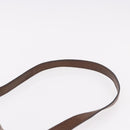 Miu Miu Hand Bag Leather 2way Brown Gold Auth 191056SAV-10