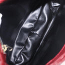 BOTTEGA VENETA INTRECCIATO Shoulder Bag Leather Red Auth 191059-18