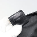 FENDI Hand Bag Canvas 2way Black Gold Auth 191061-22