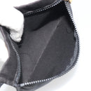 FENDI Hand Bag Canvas 2way Black Gold Auth 191061-25