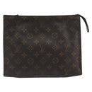 LOUIS VUITTON Monogram Poche Toilette 26 Pouch M47542 LV Auth 191065-2