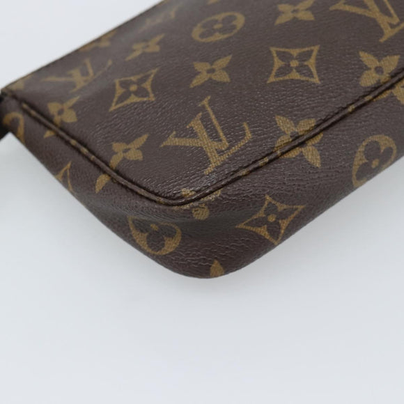 LOUIS VUITTON Monogram Pochette Accessoires Pouch M51980 LV Auth 191069