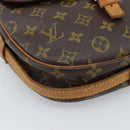 LOUIS VUITTON Monogram Jeune Fille MM Shoulder Bag M51226 LV Auth 191073-15