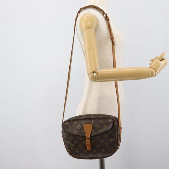 LOUIS VUITTON Monogram Jeune Fille MM Shoulder Bag M51226 LV Auth 191073