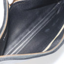 Christian Dior Shoulder Bag Calf Skin Black Gold Auth 191075-19