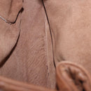 BOTTEGA VENETA INTRECCIATO Hand Bag Leather Brown Gold Auth 191079V-18