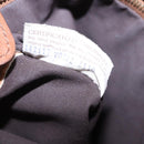 BOTTEGA VENETA INTRECCIATO Hand Bag Leather Brown Gold Auth 191079V-23