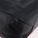 CELINE Vertical Cabas Mall Hand Bag Leather Black Gold Auth 191085-9