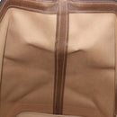 GUCCI GG Supreme Boston Bag PVC Beige Gold Auth 191087-20
