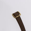 GUCCI GG Supreme Boston Bag PVC Beige Gold Auth 191087-8