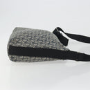 Christian Dior Trotter Canvas Shoulder Bag Navy Silver Auth 191096-4