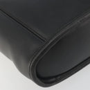 Coach Shoulder Bag Leather Black Gold Auth 191112-14