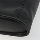Coach Shoulder Bag Leather Black Gold Auth 191112-15