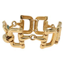 GUCCI Horsebit Bracelet metal Gold Auth 191123M-5