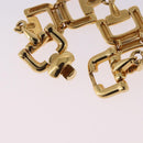 GUCCI Horsebit Bracelet metal Gold Auth 191123M-6