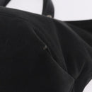 GUCCI Tote Bag Canvas Black Silver 194465 Auth 191127-14