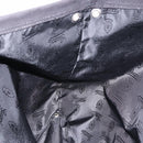 GUCCI Tote Bag Canvas Black Silver 194465 Auth 191127-17