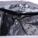 GUCCI Tote Bag Canvas Black Silver 194465 Auth 191127-18