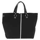GUCCI Tote Bag Canvas Black Silver 194465 Auth 191127-2