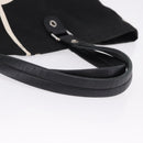 GUCCI Tote Bag Canvas Black Silver 194465 Auth 191127-7