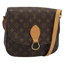 LOUIS VUITTON Monogram Saint Cloud GM Shoulder Bag M51242 LV Auth 191129V-1