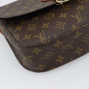 LOUIS VUITTON Monogram Saint Cloud GM Shoulder Bag M51242 LV Auth 191129V-11