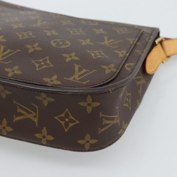 LOUIS VUITTON Monogram Saint Cloud GM Shoulder Bag M51242 LV Auth 191129V