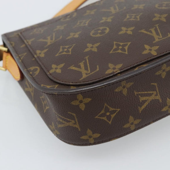 LOUIS VUITTON Monogram Saint Cloud GM Shoulder Bag M51242 LV Auth 191129V