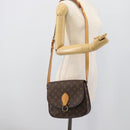 LOUIS VUITTON Monogram Saint Cloud GM Shoulder Bag M51242 LV Auth 191129V-26