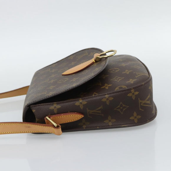 LOUIS VUITTON Monogram Saint Cloud GM Shoulder Bag M51242 LV Auth 191129V