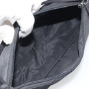 PRADA Accessory Pouch Nylon Black Silver Auth 191130A-11