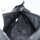 PRADA Accessory Pouch Nylon Black Silver Auth 191130A-19