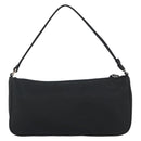 PRADA Accessory Pouch Nylon Black Silver Auth 191130A-2