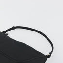 PRADA Accessory Pouch Nylon Black Silver Auth 191130A-8