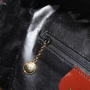 GUCCI Vanity Hand Bag Patent Leather Bordeaux Gold 000 270 0323 Auth 191132-19